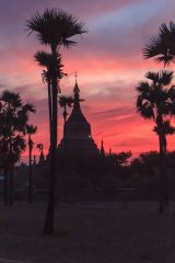 30-Sunset in Bagan